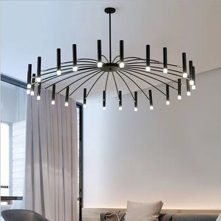 Kendall Sculptural Metal Chandelier