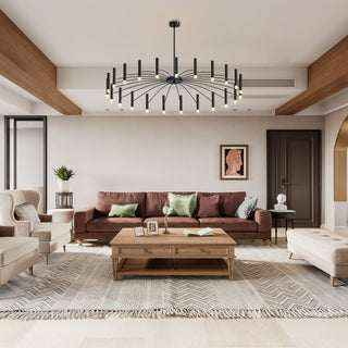 Kendall Sculptural Metal Chandelier