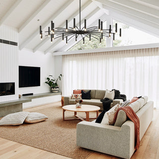 Kendall Sculptural Metal Chandelier