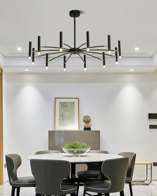 Kendall Sculptural Metal Chandelier