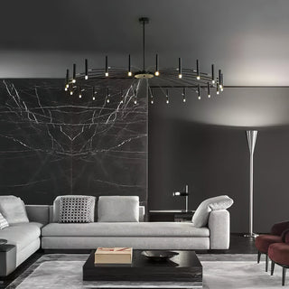 Kendall Sculptural Metal Chandelier