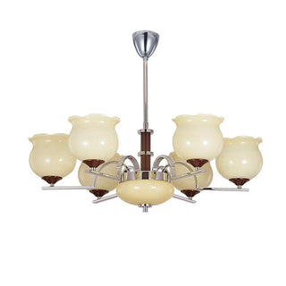 Keston Contemporary Glass Chandelier