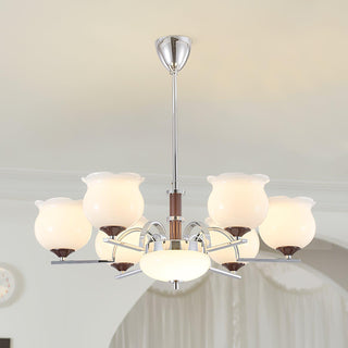 Keston Contemporary Glass Chandelier