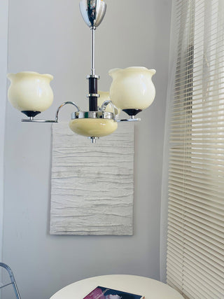 Keston Contemporary Glass Chandelier