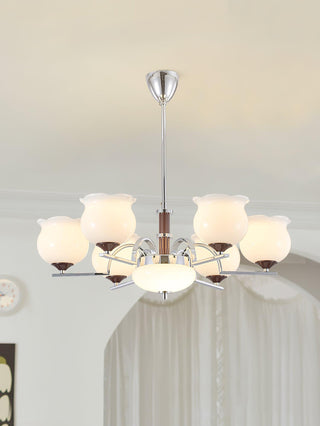 Keston Contemporary Glass Chandelier