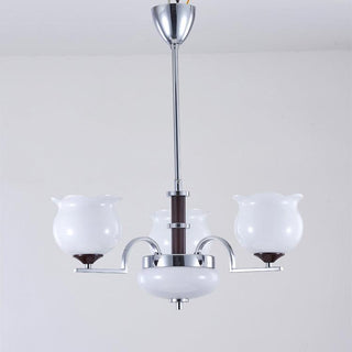 Keston Contemporary Glass Chandelier