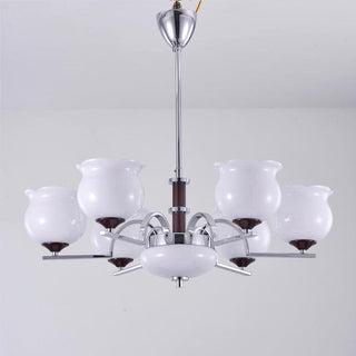 Keston Contemporary Glass Chandelier