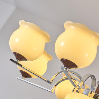 Keston Contemporary Glass Chandelier
