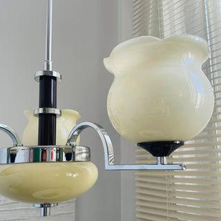 Keston Contemporary Glass Chandelier