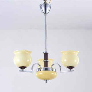 Keston Contemporary Glass Chandelier