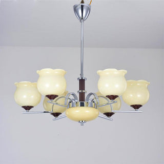 Keston Contemporary Glass Chandelier