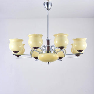Keston Contemporary Glass Chandelier