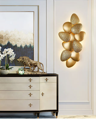 Ovala Modern Stainless Steel Wall Lamp