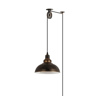 Kighsin Pulley Mid-Century Modern Iron Pendant Light