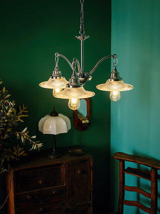 Kilraghts Vintage Iron Chandelier