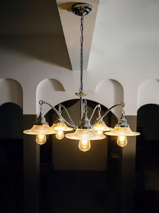 Kilraghts Vintage Iron Chandelier