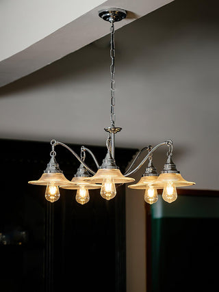 Kilraghts Vintage Iron Chandelier