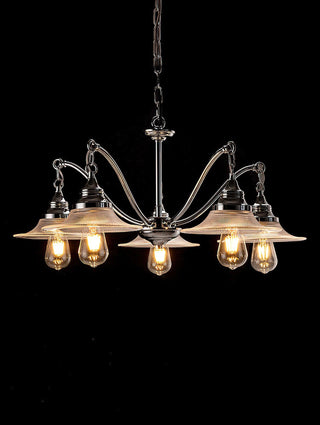 Kilraghts Vintage Iron Chandelier
