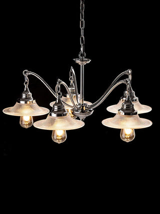 Kilraghts Vintage Iron Chandelier