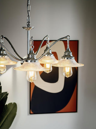 Kilraghts Vintage Iron Chandelier