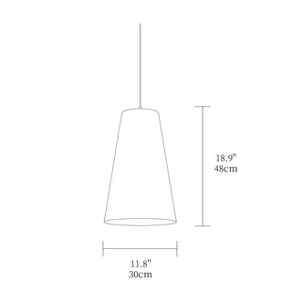 Vesper Bold Iron Pendant Light