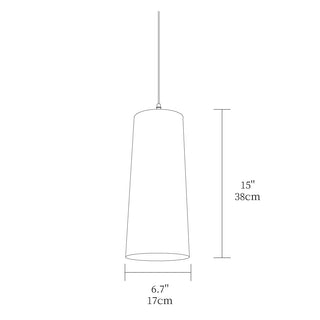 Vesper Bold Iron Pendant Light