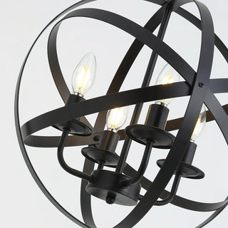 Krishiva Art Deco Iron Pendant Light