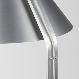 Axel Minimalist Metal & Wood Floor Lamp