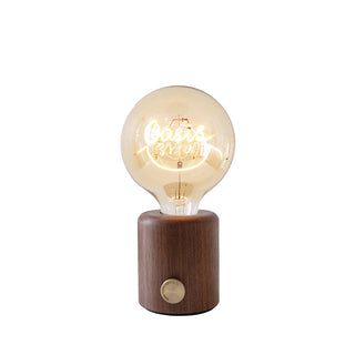 Oasis Minimalist Wood Table Lamp