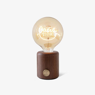 Oasis Minimalist Wood Table Lamp