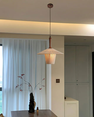 Kyoto Oriental Cotton Thread Lantern Pendant Light