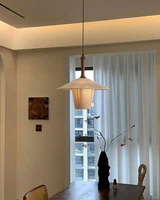 Kyoto Oriental Cotton Thread Lantern Pendant Light