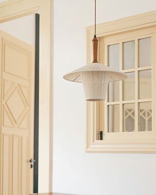 Kyoto Oriental Cotton Thread Lantern Pendant Light