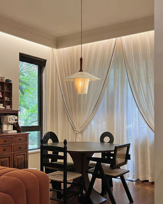 Kyoto Oriental Cotton Thread Lantern Pendant Light