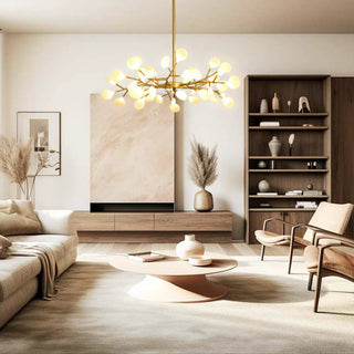 LED Firefly Sputnik Contemporary Iron Chandelier