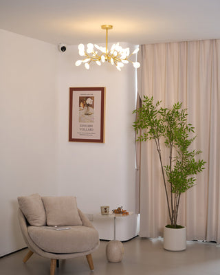 LED Firefly Sputnik Contemporary Iron Chandelier