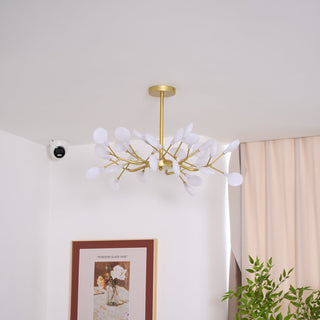 LED Firefly Sputnik Contemporary Iron Chandelier