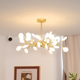 LED Firefly Sputnik Contemporary Iron Chandelier
