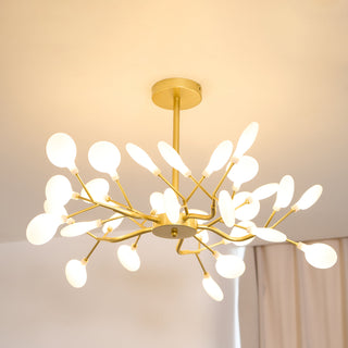 LED Firefly Sputnik Contemporary Iron Chandelier