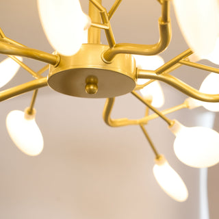 LED Firefly Sputnik Contemporary Iron Chandelier