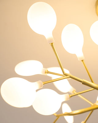 LED Firefly Sputnik Contemporary Iron Chandelier
