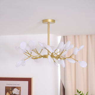 LED Firefly Sputnik Contemporary Iron Chandelier