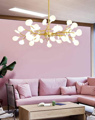 LED Firefly Sputnik Contemporary Iron Chandelier