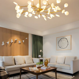 LED Firefly Sputnik Contemporary Iron Chandelier