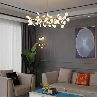 LED Firefly Sputnik Contemporary Iron Chandelier