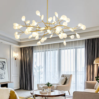 LED Firefly Sputnik Contemporary Iron Chandelier
