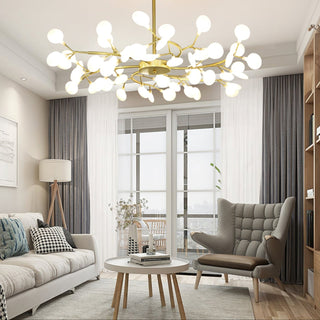 LED Firefly Sputnik Contemporary Iron Chandelier