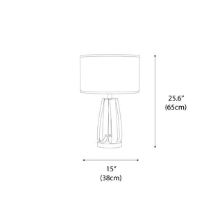 Aurelo Modern Metal Table Lamp