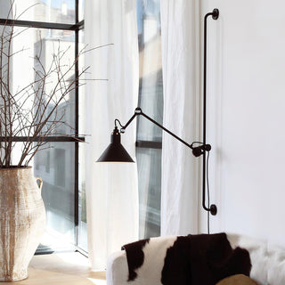 Versa Glide Scandinavian Iron Wall Light