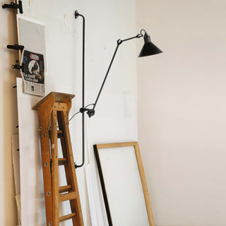 Versa Glide Scandinavian Iron Wall Light